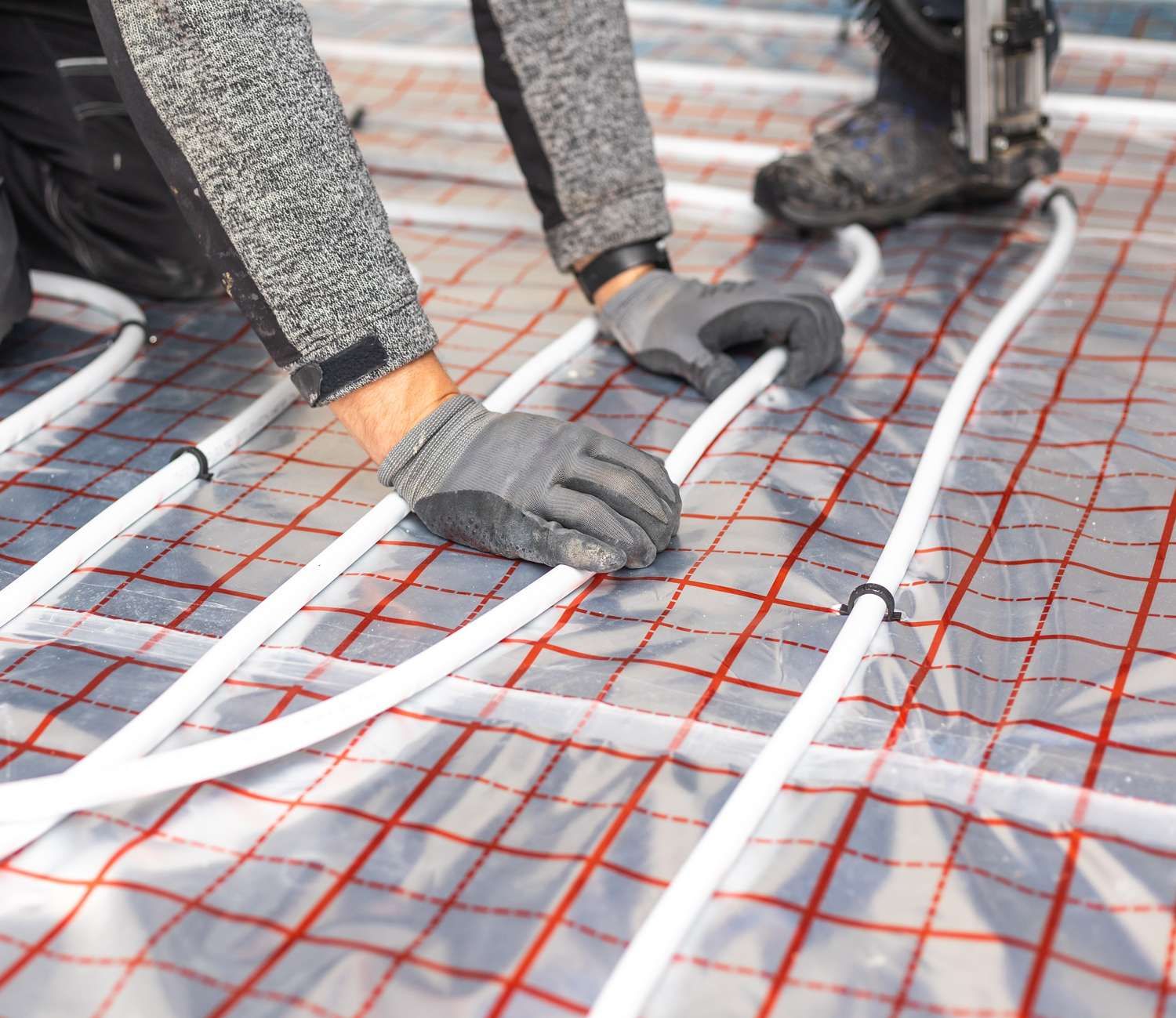 underfloor heating installation 